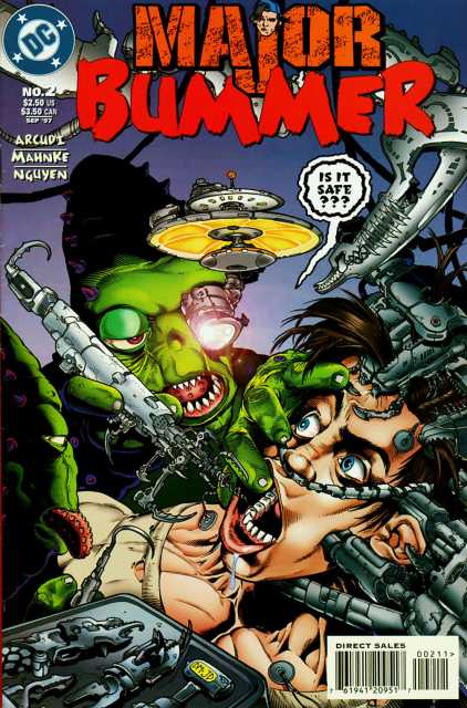 Major Bummer #2 comic cover