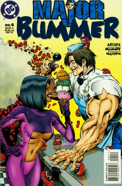 Major Bummer #4 comic cover