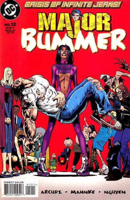 Major Bummer #12 comic cover