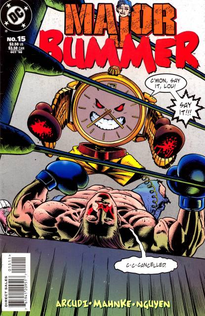 Major Bummer #15 comic cover