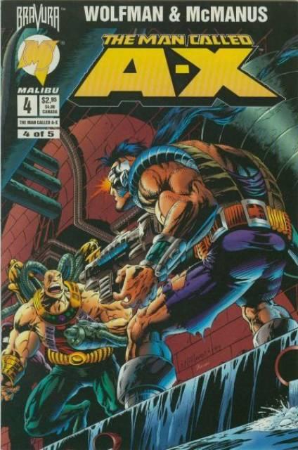 Man Called A-X #4 comic cover