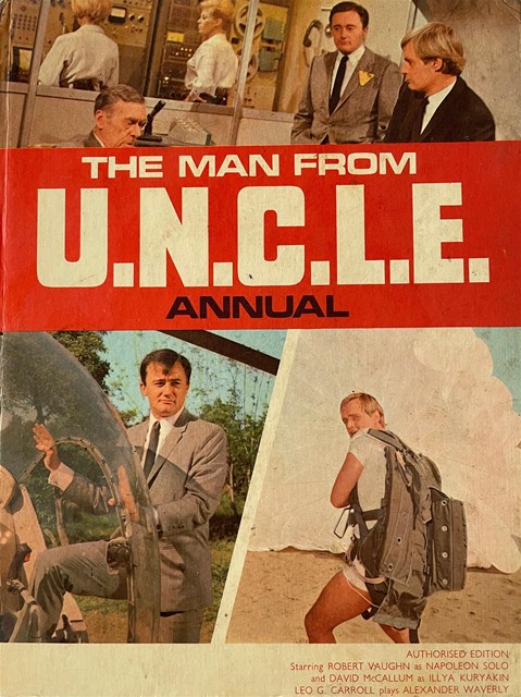 Man From Uncle Annual 1969 comic cover