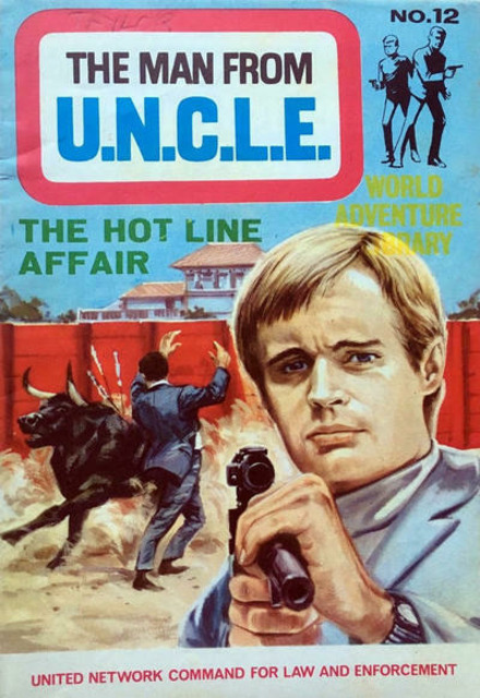 Man from UNCLE World Adventure Library #12 comic cover