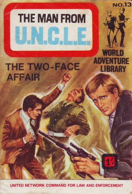 Man from UNCLE World Adventure Library #13 comic cover