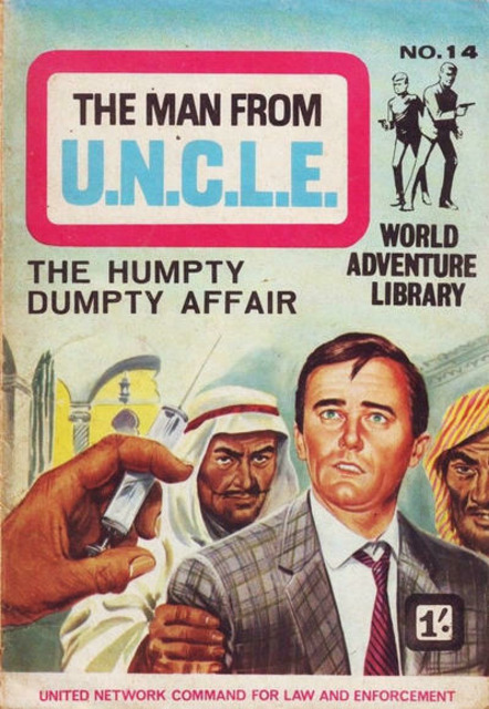 Man from UNCLE World Adventure Library #14 comic cover