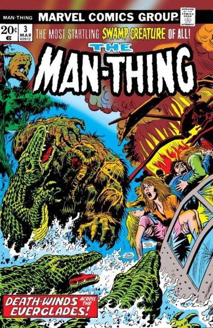 Man Thing #3 comic cover