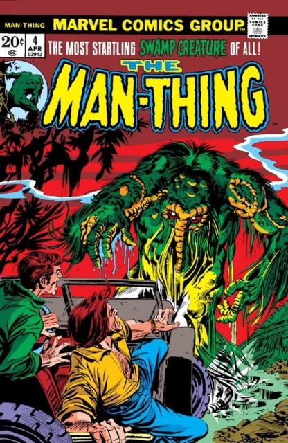 Man Thing #4 comic cover