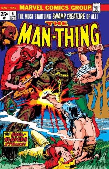 Man Thing #6 comic cover