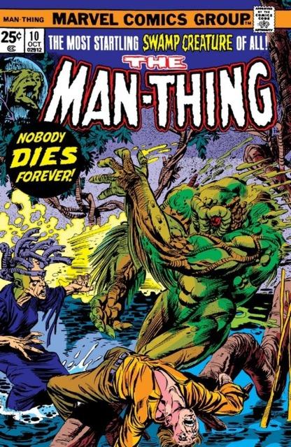 Man Thing #10 comic cover