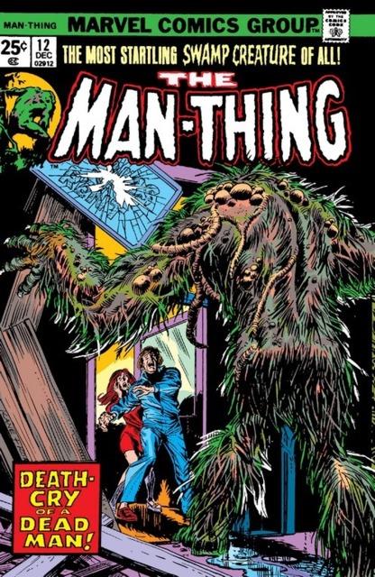 Man Thing #12 comic cover