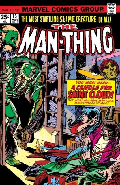 Man Thing #15 comic cover