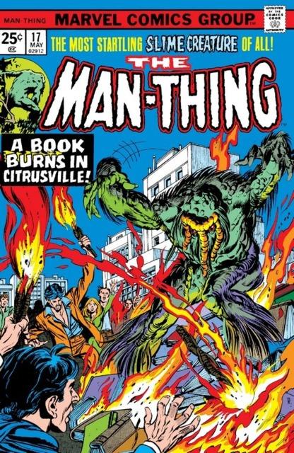 Man Thing #17 comic cover
