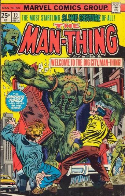 Man Thing #19 comic cover