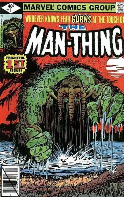 Man Thing Vol 2 #1 comic cover