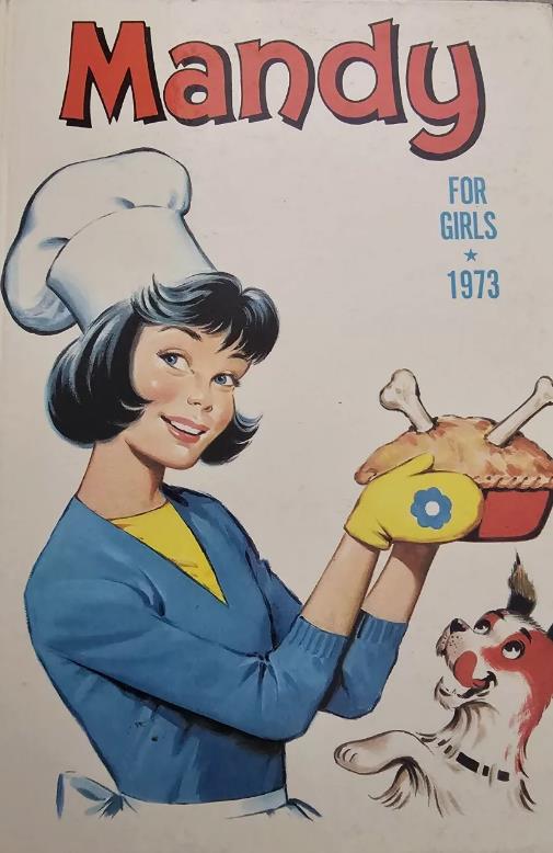Mandy For Girls Annual 1973 comic cover
