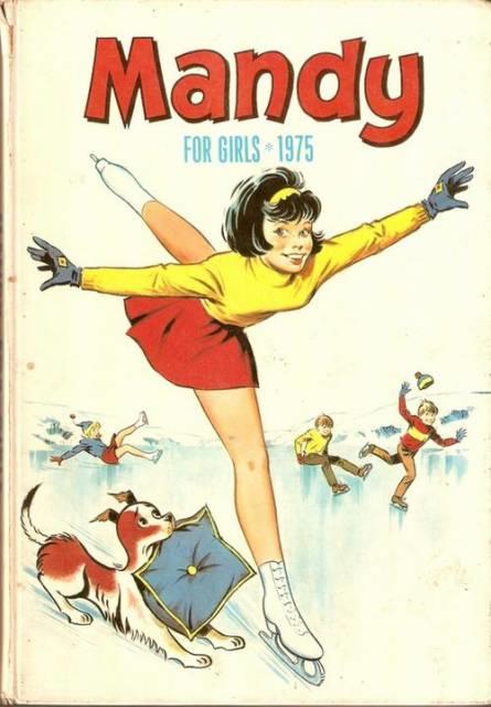 Mandy For Girls Annual 1975 comic cover