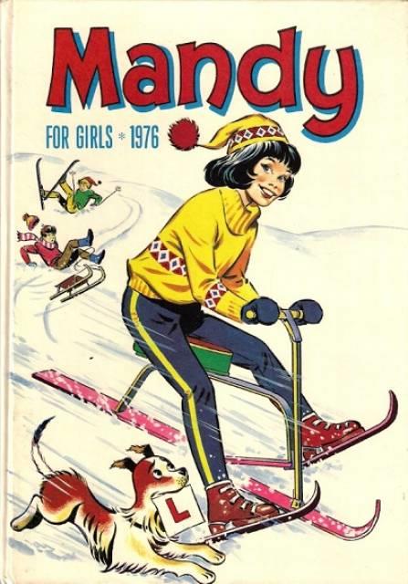 Mandy For Girls Annual 1976 comic cover