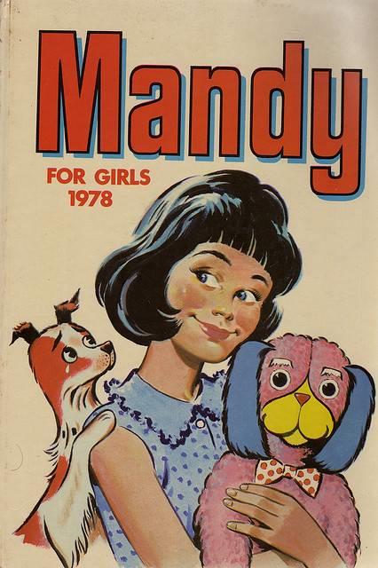 Mandy For Girls Annual 1978 comic cover