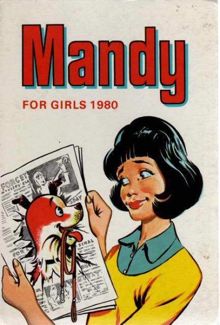 Mandy For Girls Annual 1980 comic cover