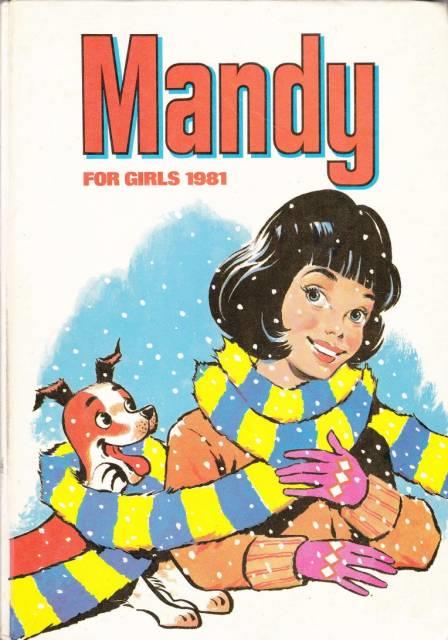Mandy For Girls Annual 1981 comic cover