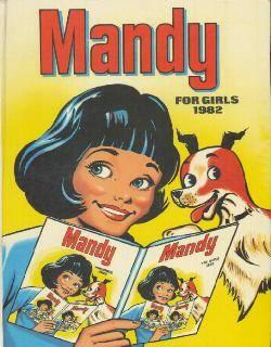 Mandy For Girls Annual 1982 comic cover