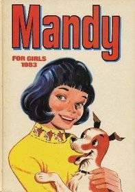 Mandy For Girls Annual 1983 comic cover