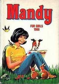 Mandy For Girls Annual 1986 comic cover