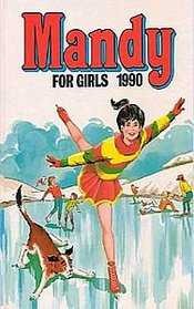 Mandy For Girls Annual 1990 comic cover