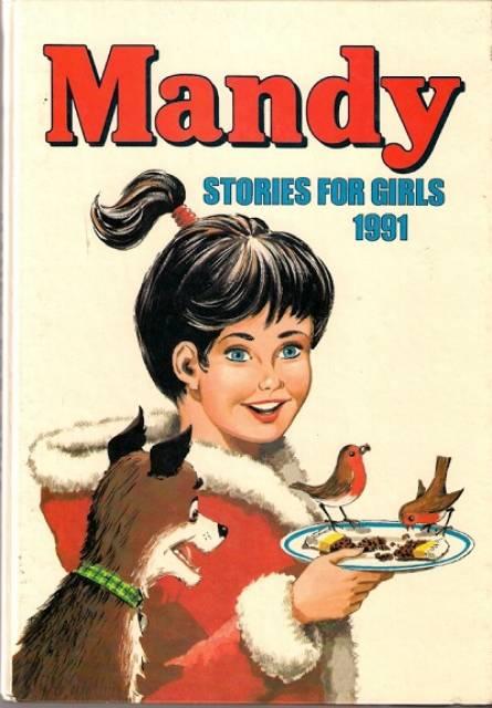 Mandy For Girls Annual 1991 comic cover