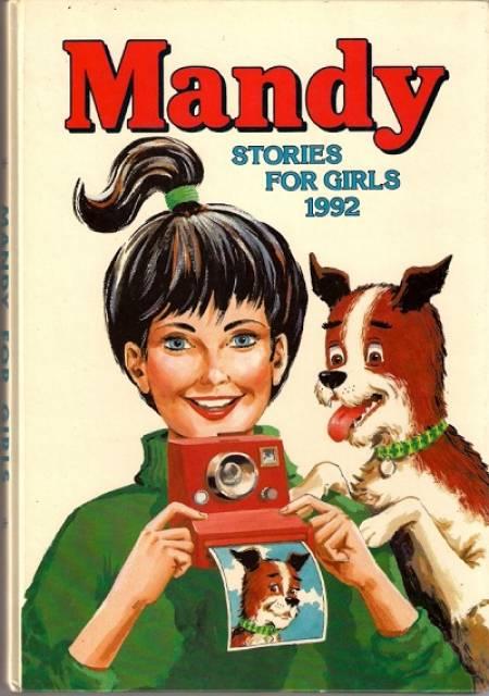 Mandy For Girls Annual 1992 comic cover