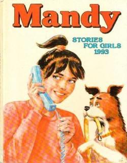 Mandy For Girls Annual 1993 comic cover