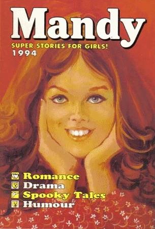 Mandy For Girls Annual 1994 comic cover