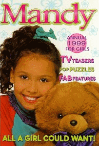 Mandy For Girls Annual 1999 comic cover