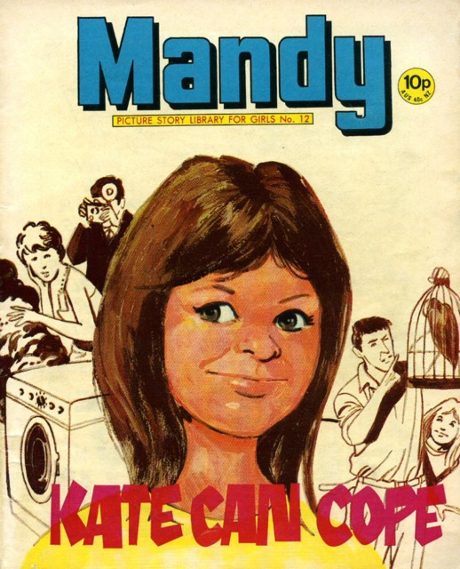Mandy Picture Story Library for Girls #12 comic cover