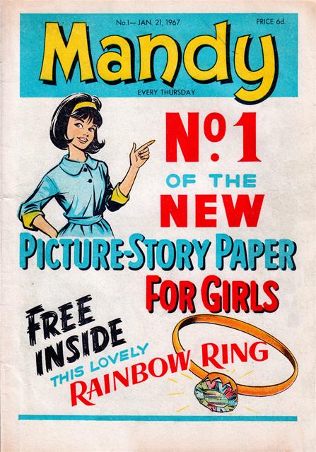 Mandy #1 comic cover