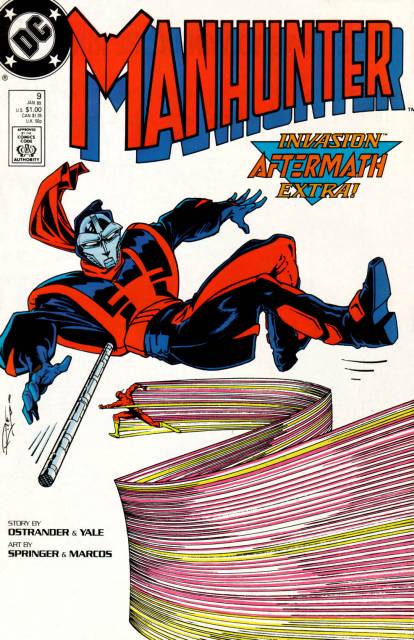 Manhunter Vol 1 #9 comic cover
