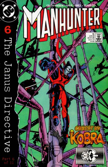 Manhunter Vol 1 #14 comic cover