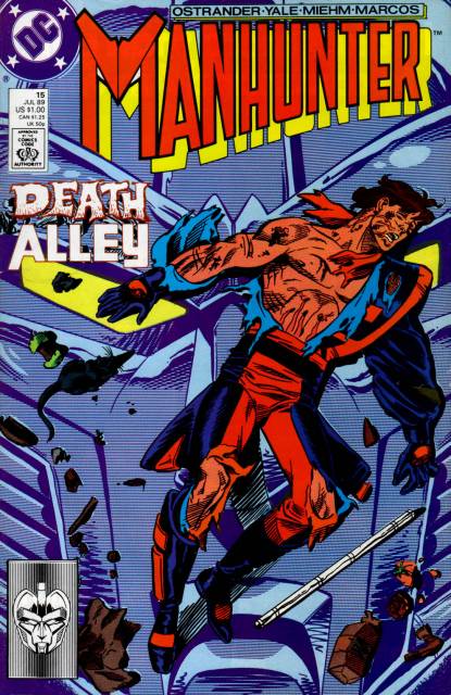Manhunter Vol 1 #15 comic cover