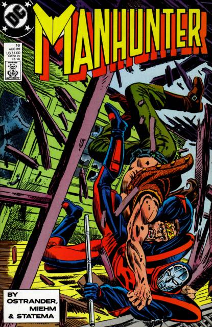 Manhunter Vol 1 #16 comic cover