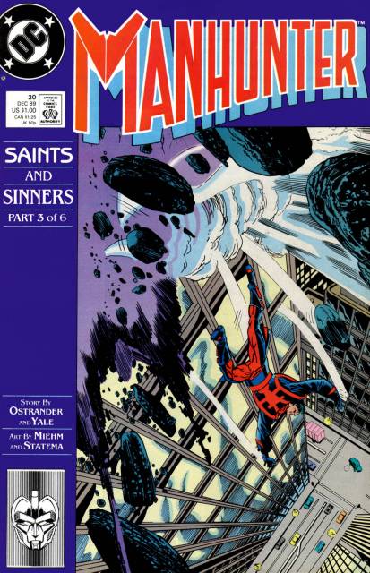 Manhunter Vol 1 #20 comic cover