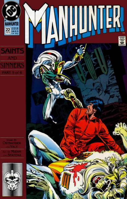 Manhunter Vol 1 #22 comic cover
