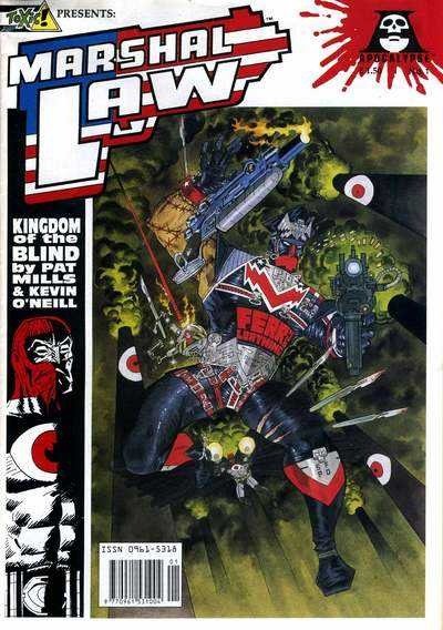 Martial Law Kingdom of the Blind1 comic cover