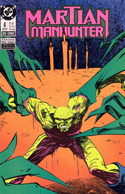 Martian Manhunter Vol 1 #4 comic cover