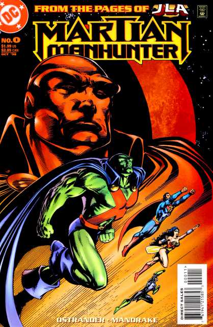Martian Manhunter Vol 2 #0 comic cover