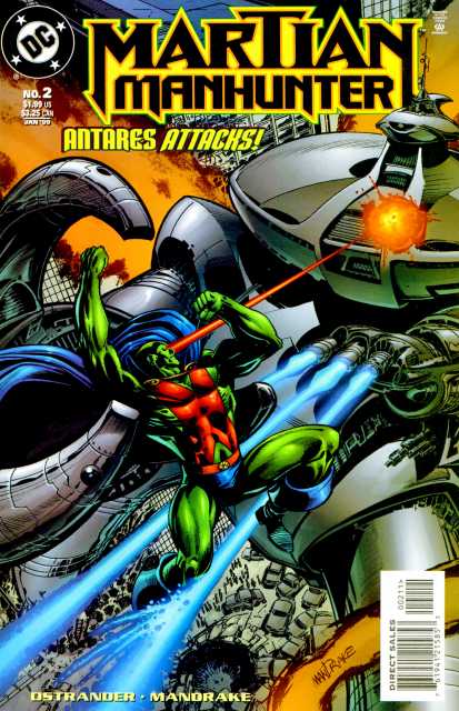 Martian Manhunter Vol 2 #2 comic cover