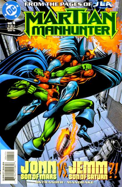 Martian Manhunter Vol 2 #4 comic cover