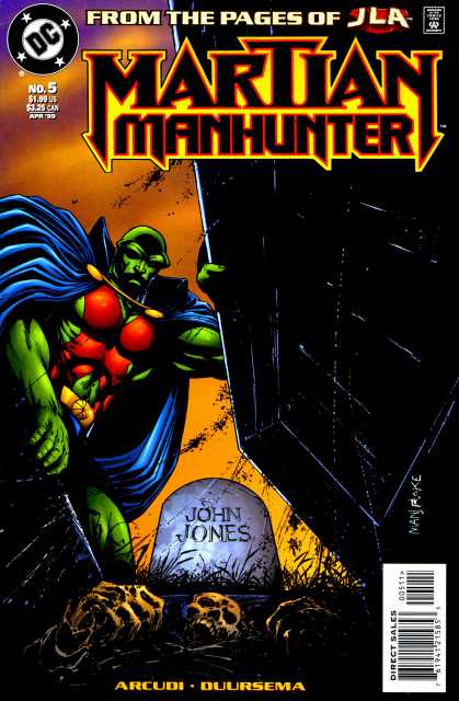 Martian Manhunter Vol 2 #5 comic cover