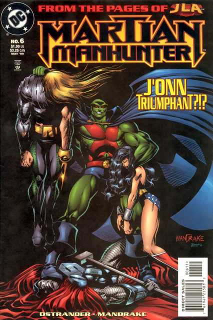 Martian Manhunter Vol 2 #6 comic cover