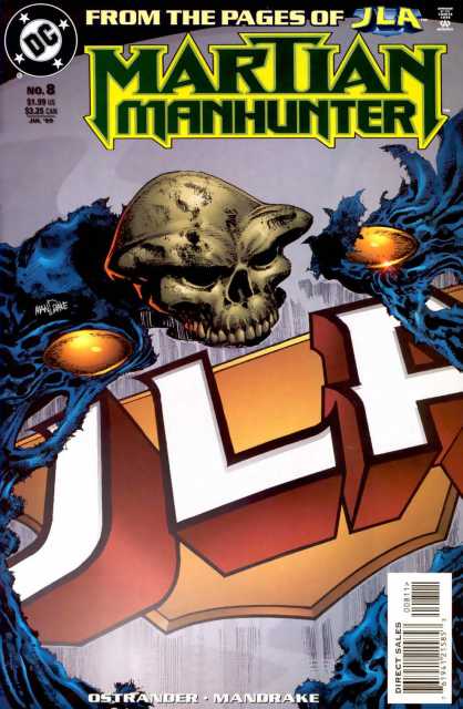 Martian Manhunter Vol 2 #8 comic cover