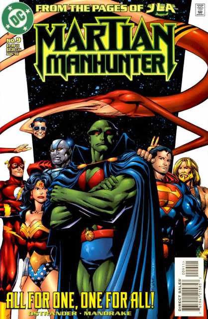 Martian Manhunter Vol 2 #9 comic cover